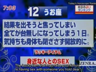 Podnaslovljen japonska novice tv prikaži horoscope presenečenje fafanje